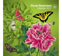 Royal Botanic Gardens Kew Floral Illustrated 2027 Wall Calendar