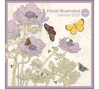 Royal Botanic Gardens, Kew Floral Illustrated Calendar 2026, Gift