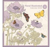 Royal Botanic Gardens, Kew Floral Illustrated Calendar 2026, Gift