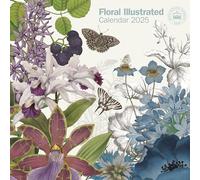 Royal Botanic Gardens Kew - Floral Illustrated Wall Calendar 2025 (PFP)