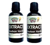 Royal Brand Vanilla Extract, Premium Quality, Made from The Finest Bourbon Vanilla, 100 ml (2 x 50 ml)