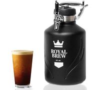 Royal Brew Nitro Cold Brew Coffee Growler Maker Kit System (Matte Flat Black)