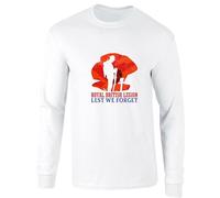 Royal British legion Lest We Forget Jumper Royal British Legion Remembrance Day Lest We Forget UK Flag UK Military Vintage Independence Day Union Jack Flag Unisex Adult Kids Sweatshirt