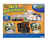 Royal Brush Art Adventure Set 9 Piece Activity Set 104 Royal Brush Multicolor