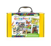 Royal Brush Color Pencil By Number Kit-,