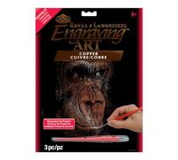 Royal Brush Copper Foil Engraving Art Kit 8"X10"-The Wise Simian