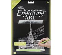 Royal Brush Eiffel Tower Engraving Art