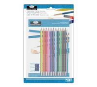 Royal Brush Essentials Artist Pack-Watercolor Pencil, Other, Multicoloured, 3.27 x 19.78 x 30.57 cm