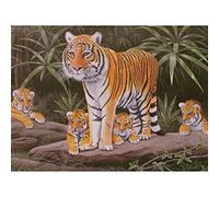 Royal Brush Junior Large Paint by Number Kit 15.25 x 11.25-inch-Maternal Watch, Other, Multicoloured, 4.87 x 42.38 x 34.76 cm