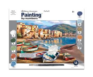 ROYAL BRUSH MANUFACTURING Adult Large Paint D, Spiaggia Della Citta, One Size