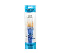 ROYAL BRUSH MANUFACTURING Brush Gold TAKLON 4/PK Round, One Size