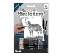 Royal Brush SKMIN-110 Sketching Made Easy Howl Mini Kit, 5" by 7"