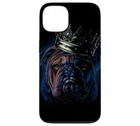 Royal Bulldog with Crown Case for iPhone 13
