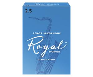 Royal by DAddario Tenor Saxophone Reeds 2.5 (10 Pack)