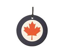 Royal Canadian Air Force Canada Roundel Car Air Freshener (Crest/Insignia/Emblem/Fun Xmas Christmas Stocking Filler/Secret Santa/Novelty Scented Gift)