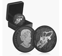Royal Canadian Mint 2022 Dinosaur Mercuriceratops 1oz Pure Silver Proof Coin $20