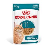 Royal Canin Ageing 11+ Senior Wet Cat Food Chunks In Gravy 12 x 85g