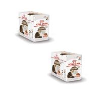 Royal Canin Ageing 12+ Adult Senior In Gravy Wet Cat Food Pouches 85g x 48