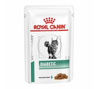 Royal Canin Vet Diet Feline Adult Diabetic S/O Wet Cat Food Pouches - 48 x 85g