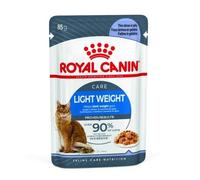 ROYAL CANIN Cat Food Wet Light Weight Care 12 x 85g Jelly Pouches