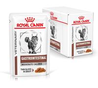 ROYAL CANIN Cat Gastro Intestinal Moderate Calorie Cat Food, 12 x 85 g