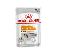 12 x ROYAL CANIN COAT POUCHES 85G premium wet dog food rc healthy shiny hair fur