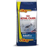 Royal Canin Dog Food Maxi Adult Dry Mix 15 kg + 3 kg Extra Free (Total 18 kg)