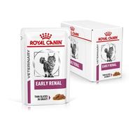 Royal Canin Early Renal Adult Wet Cat Food Thin Slices In Gravy - 48 x 85g