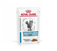 Royal Canin Sensitivity Control VHN Cat Food Wet Chicken Pouches 48 x 85G