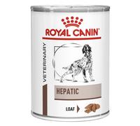 Royal Canin Hepatic Tins for Dogs - Pack Size : 12 x 420g Tins