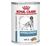 ROYAL CANIN Wet Dog Food Veterinary Health Nutrition Hypoallergenic Loaf 12x400g