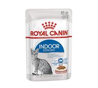 Royal Canin Indoor Sterilised In Gravy Adult Wet Cat Food, 85g