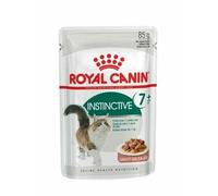 Royal Canin Instinctive Adult 7+ In Gravy Adult Wet Cat Food 85g (Pack of 48)