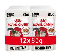 Royal Canin Instinctive Adult Cat Food Gravy Pouch 85g (Pack of 12)