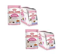 Royal Canin Kitten | Double Pack | 2 x 12 x 85 g | Wet food for kittens | With fine pieces in jelly | Suitable in the second growth phase up to 12 months of age