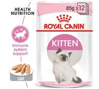 Royal Canin Kitten Loaf Wet Cat Food 12 x 85g Pouches Growth Development