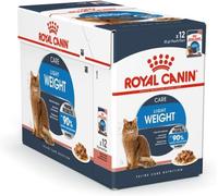 Royal Canin Light Weight Care in Gravy Adult Wet Cat Food 85 g (Pack of 12)