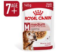 Royal Canin Medium Ageing 10+ in Gravy - Multibuy: 40 x 140g
