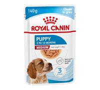 Royal Canin Medium Puppy in Gravy - 10 x 140g