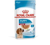 ROYAL CANIN Medium Puppy Wet Food Chunks in Gravy 40 x 140g pouches