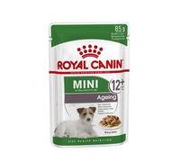Royal Canin Mini Ageing 12+ Senior in Gravy Wet Dog Food 85g (Pack of 48)