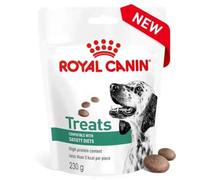 ROYAL CANIN Satiety Dog Treats 6 x 230g Packs - Snacks for All Adult Adult Dog Breeds - High Protein Content - Less Than 3 kcal Per Treat - Resealable Bag