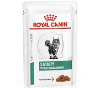 Royal Canin Satiety Weight Loss Support Veterinary Health Nutrition Cat Food 48 x 85g pouches