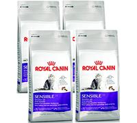 Royal Canin Sensible Adult Dry Cat Food 400g (Pack of 4)
