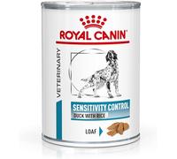 Royal Canin Sensitivity Control | 12 x 410 g | Alimento umido per cani adulti | Con anatra e riso | Può aiutare a ridurre il rischio di reazioni allergiche