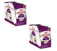 Royal Canin Sensory Feel Jelly | Doppelpack | 2 x 12 x 85 g | Nassfutter für ausgewachsene Katzen | Stückchen in Gelee | Zur Anregung des Mundgefühls | Instinktiv bevorzugt