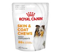 Royal Canin Skin & Coat Chews for Adult Dogs - Poultry Protein - 240 g Resealable Bag