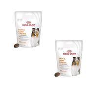 Royal Canin Skin Coat Chews | 240 g | Snacks for Adults Dogs of All Sizes & Breeds | In Resealable Bag | Developing with Veterinarians | With Poultry Protein