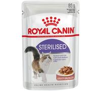 ROYAL CANIN® Sterilised Adult Wet Cat Food - Gravy - 12 x 85g