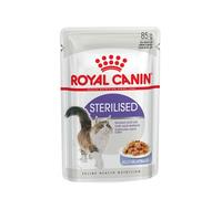 Royal Canin Sterilised Adult Wet Cat Food In Jelly 12 X 85G